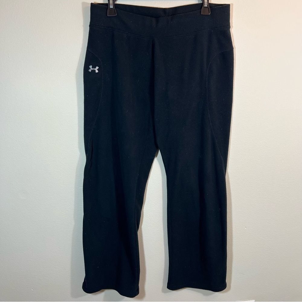 Under Armour Women’s Black‎ Fleece Sweatpants Medium Base Layer